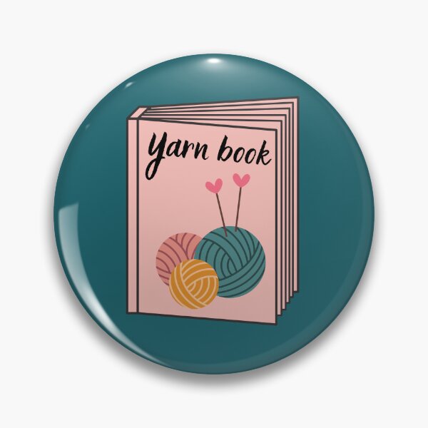Item preview, Pink yarn book designed and sold by AnulaArt.