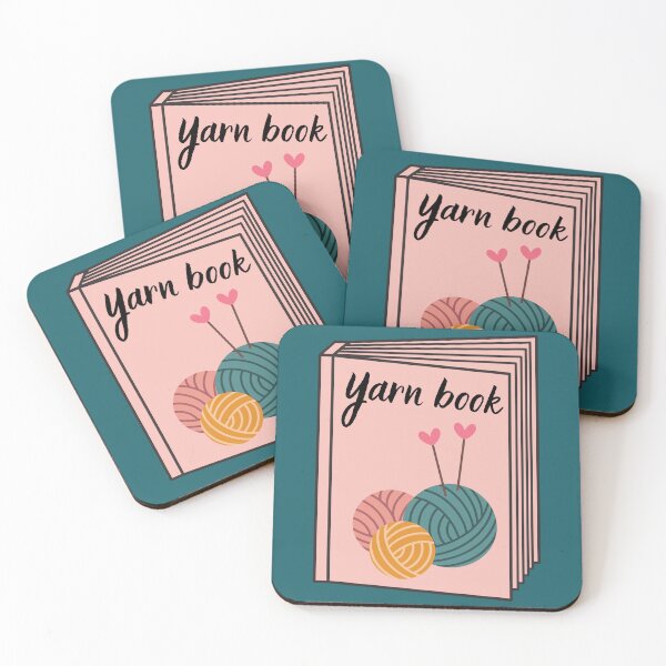 Item preview, Pink yarn book designed and sold by AnulaArt.