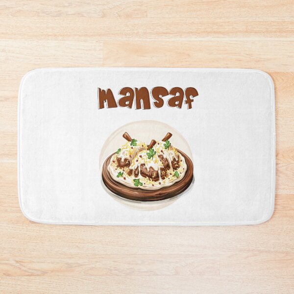 Item preview, Journey to Jordan: Indulge in the Richness of Authentic Mansaf Jameed Cuisine! منسف جميد كركي designed and sold by FUNqoosh.
