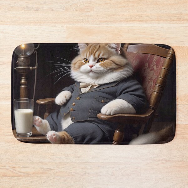 Item preview, Cat in a suit designed and sold by M-Y-A-R-T-.