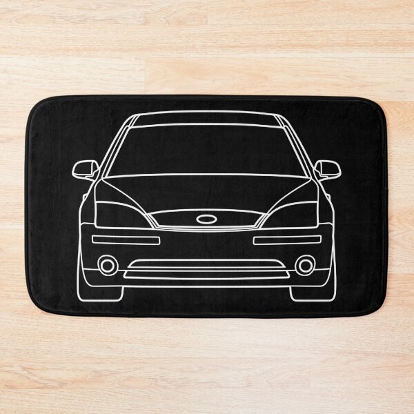 Item preview, Ford Mondeo Mk3 2000-2003 front white lined art designed and sold by EdimDesign.