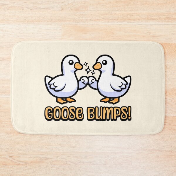 Item preview, Goose Bumps! Cute Goose Pun Cartoon designed and sold by PMCreative.