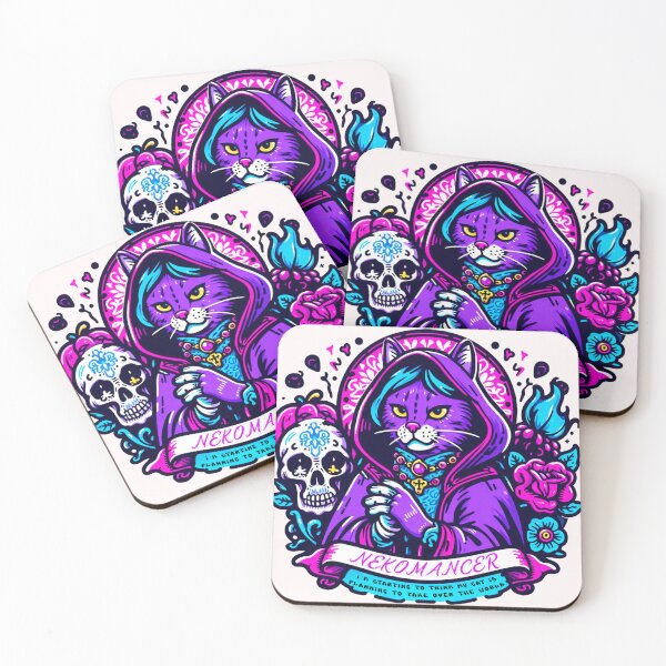 Item preview, Cat Necromancer designed and sold by Echonn.