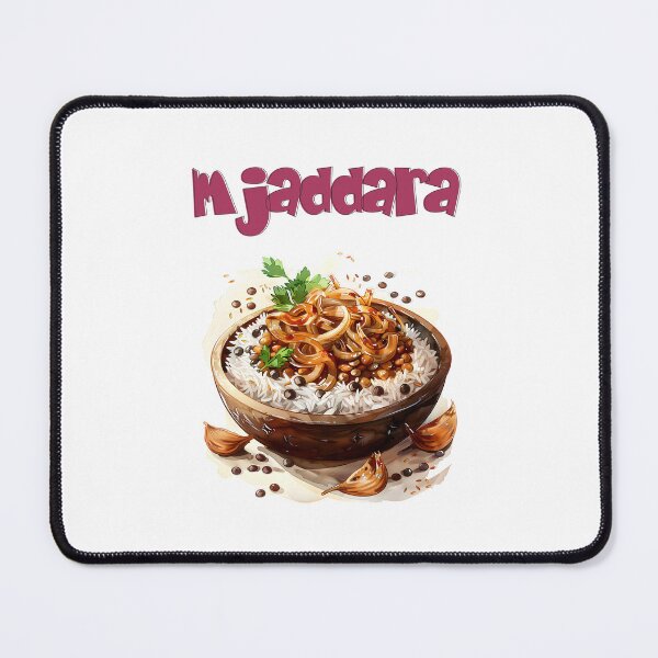 Item preview, Mujaddara Simplicity and Vegetarian Flavor: Experience the Heartwarming Delight of Lentils Rice and Onions! مجدرة designed and sold by FUNqoosh.