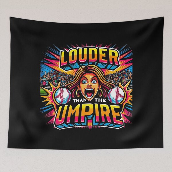 Item preview, Cheer Loudly Baseball Mom  designed and sold by Taans-Creation.
