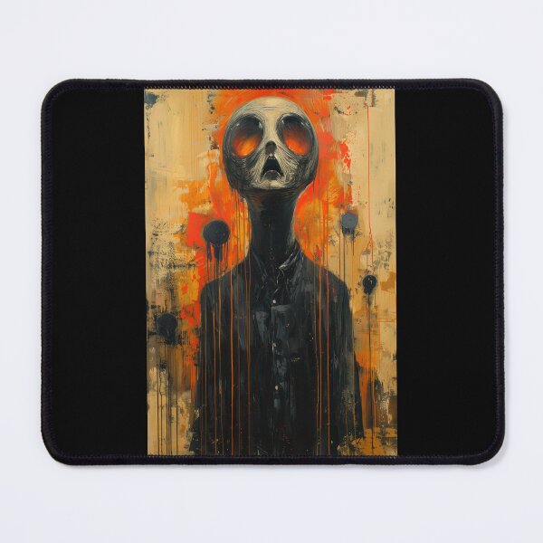 Item preview, Scary Alien Portrait designed and sold by AImazeD.