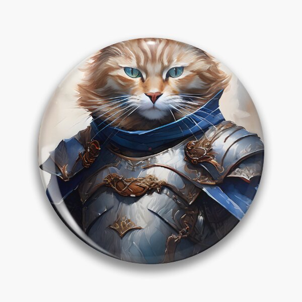 Item preview, Knight cat designed and sold by Jambonfromage.