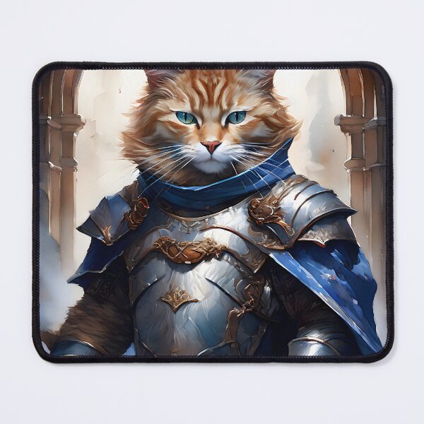 Item preview, Knight cat designed and sold by Jambonfromage.