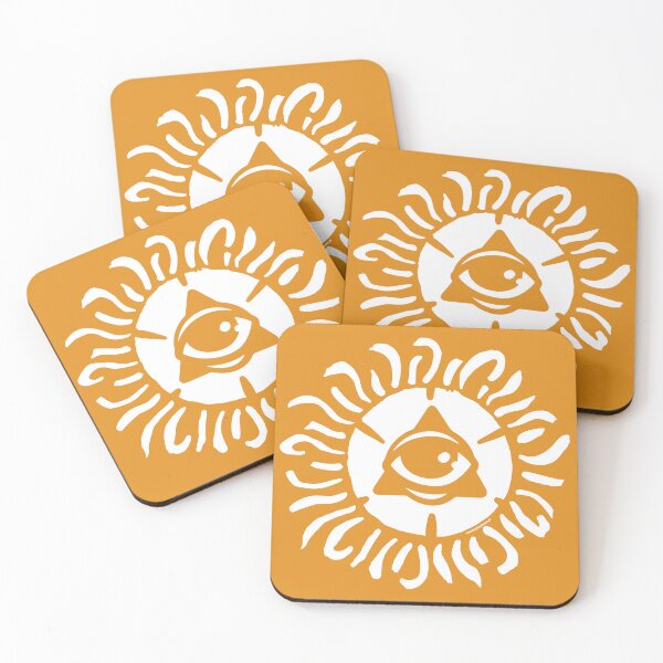 Item preview, Triangle Eye White | Sun Collection | Fashion Pattern designed and sold by monkeybusiness.pt.
