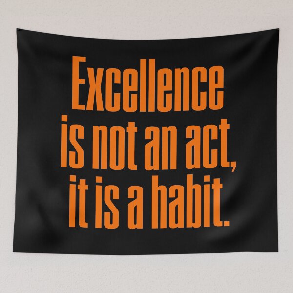Item preview, Excellence is not an act, it is a habit. v.5 designed and sold by x1brett.