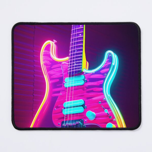 Item preview, Synthwave Guitar designed and sold by Hinata Lexy Lin.