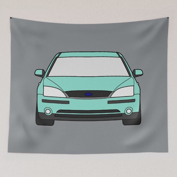 Item preview, Ford Mondeo Mk3 2000-2003 front aquamarine designed and sold by EdimDesign.