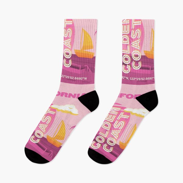 Item preview, California, Travel Art, Preppy, Pink designed and sold by Magic Love Art Print.