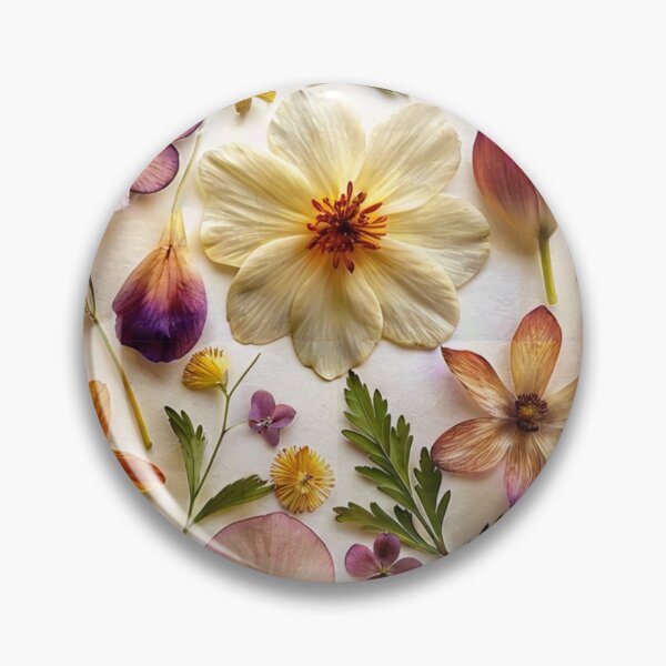 Item preview, Pressed wildflowers petals designed and sold by patterncrow.