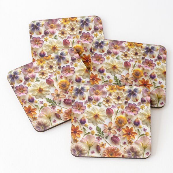 Item preview, Pressed wildflowers petals designed and sold by patterncrow.