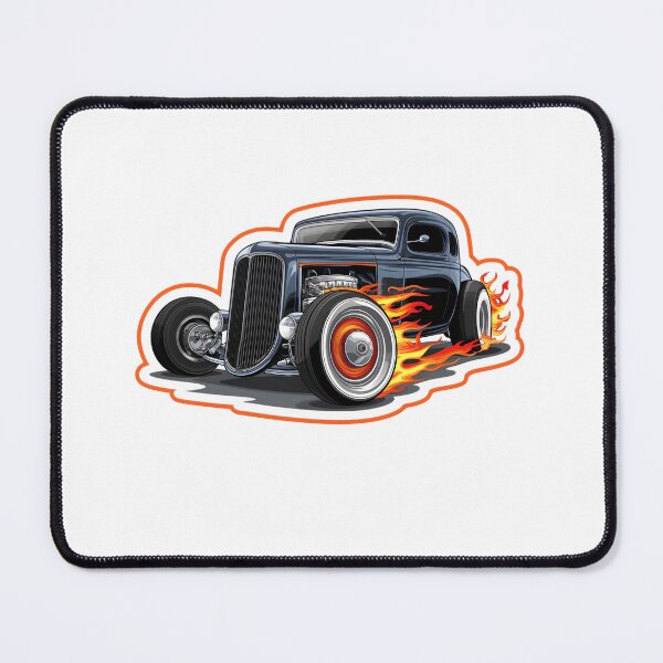 Item preview, Coche Hot Rod - Ilustración designed and sold by Wilcox PhotoArt.