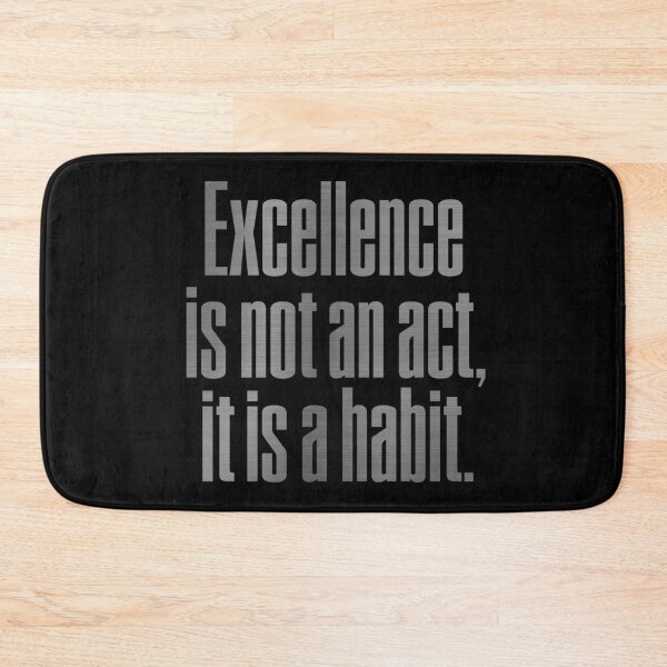 Item preview, Excellence is not an act, it is a habit. v.8 designed and sold by x1brett.