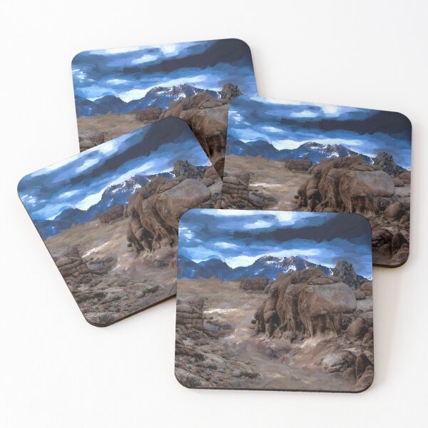Item preview, Crescent Moon Over the Alabama Hills designed and sold by Wayne King.