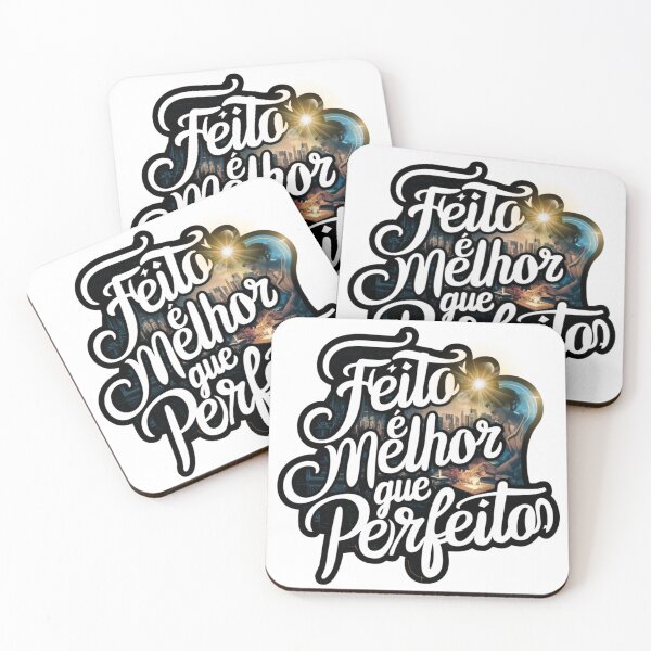 Item preview, Feito é melhor que perfeito designed and sold by GestaltTees.
