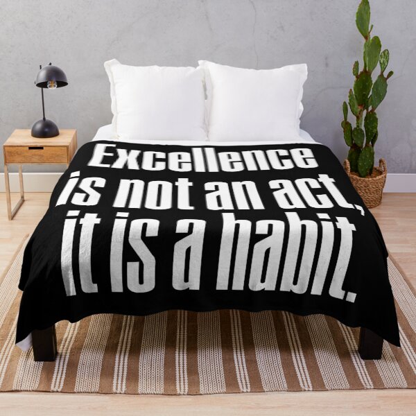 Item preview, Excellence is not an act, it is a habit. v.9 designed and sold by x1brett.