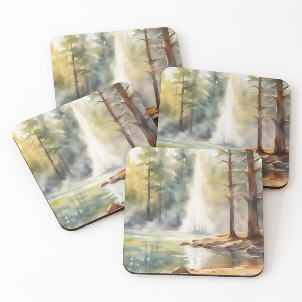 Item preview, Geyser in the Woods designed and sold by CalmnessbyChoice.