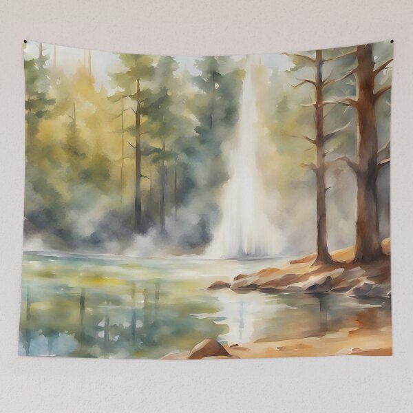 Item preview, Geyser in the Woods designed and sold by CalmnessbyChoice.