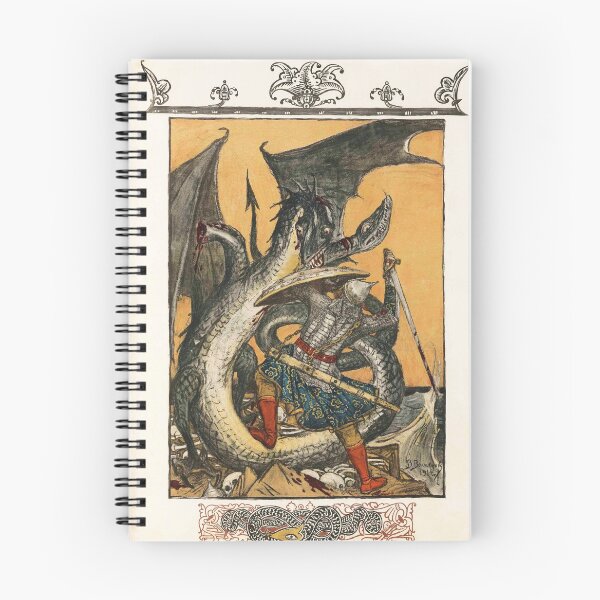 Item preview, Saint George and the Dragon designed and sold by Vintage Designs +.