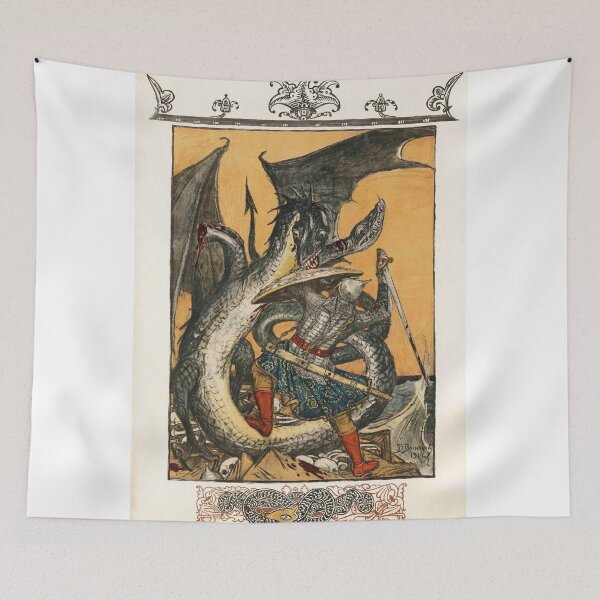 Item preview, Saint George and the Dragon designed and sold by Vintage Designs +.