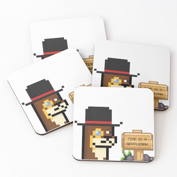 Item preview, Time is a Gentleman designed and sold by Pale-Moon-Merch.
