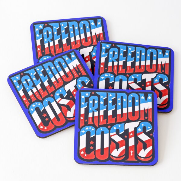 Item preview, Freedom Costs: USA Patriotic Design  designed and sold by Jim Stephens.