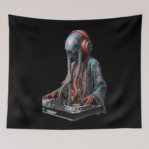 Item preview, Alien DJ designed and sold by Psyberspace.