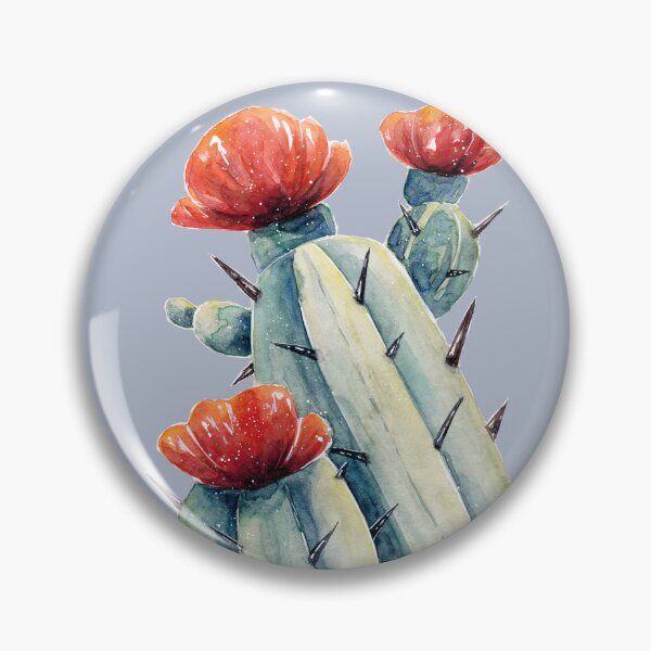 Item preview, Blooming Cactus - Watercolour Painting designed and sold by Pattokarts.