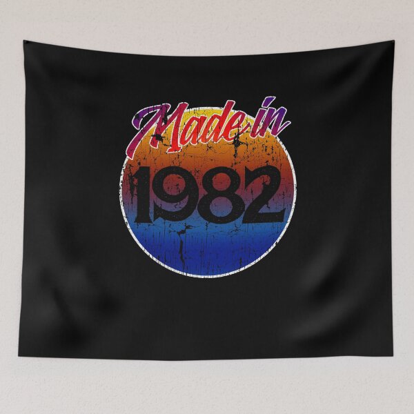 Item preview, Made In 1982 80s 36th Birthday Funny Colored Gift designed and sold by roarr.