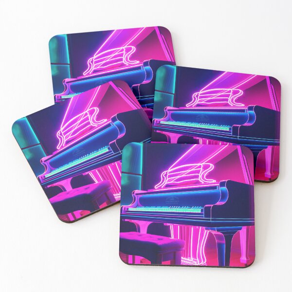 Item preview, Synthwave Piano designed and sold by Hinata Lexy Lin.