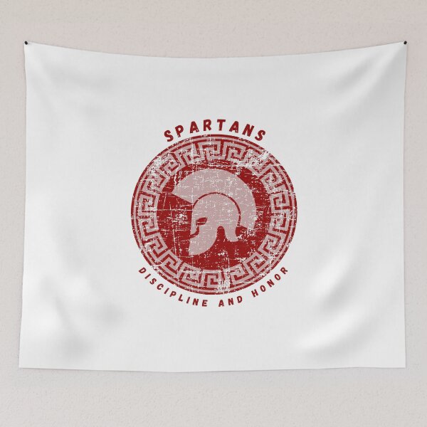 Item preview, Spartans - discipline and honor designed and sold by Miki  Design.