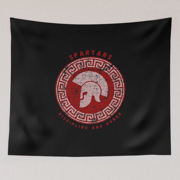Item preview, Spartans - discipline and honor designed and sold by Miki  Design.