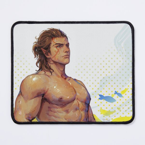 Item preview, Halsin Shirtless Showing Abs designed and sold by MrSewak.