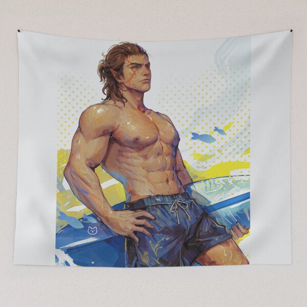 Item preview, Halsin Shirtless Showing Abs designed and sold by MrSewak.