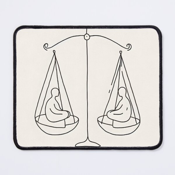 Item preview, Balance of Humanity: Scales of Mindfulness designed and sold by HolyHuesGallery.