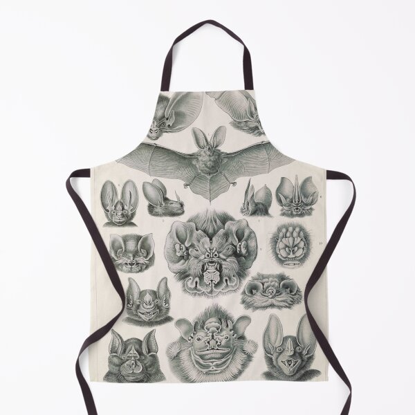 Item preview, The order of Chiroptera Bats vintage poster art by Ernst Haeckel Illustration designed and sold by Vintage Designs +.