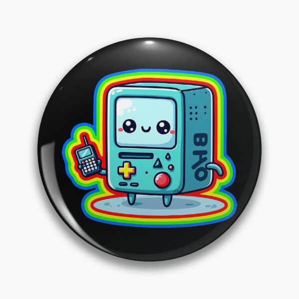 Item preview, BMO rainbow designed and sold by Ren-Zou.