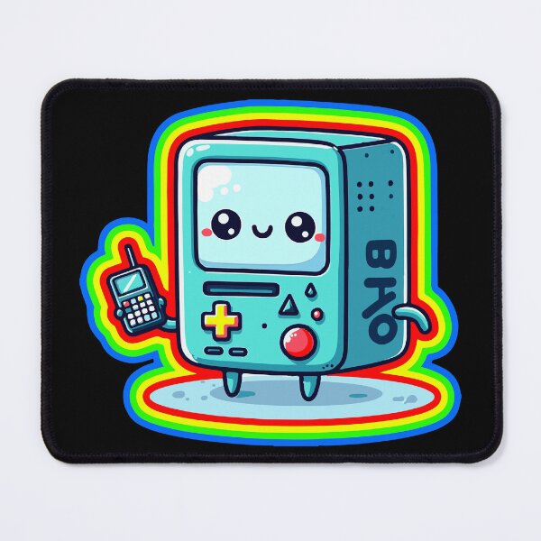 Item preview, BMO rainbow designed and sold by Ren-Zou.