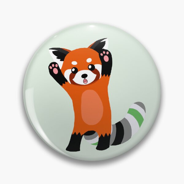 Item preview, Agender red panda PRIDE COLLECTION designed and sold by gobroadway.