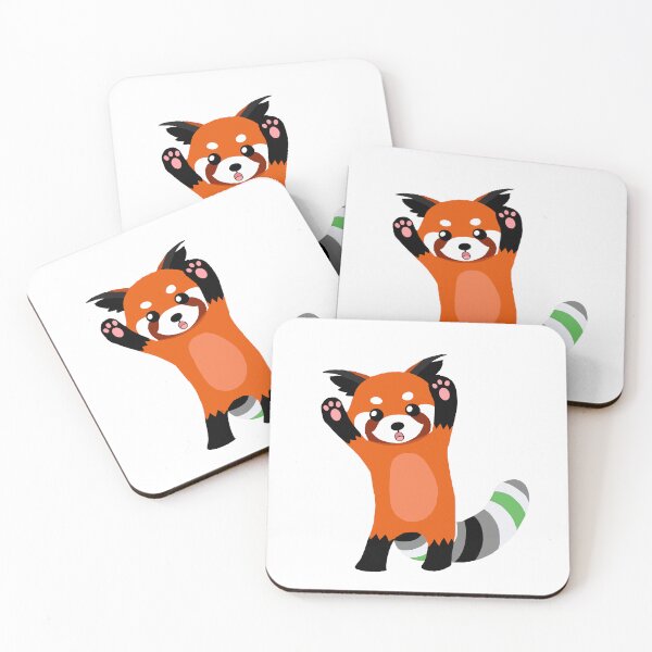 Item preview, Agender red panda PRIDE COLLECTION designed and sold by gobroadway.
