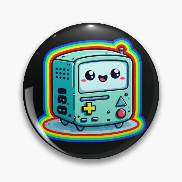 Item preview, BMO rainbow funny designed and sold by Ren-Zou.