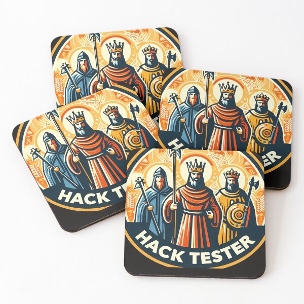 Item preview, Hacktester Logo (Design 4) designed and sold by LeoRueck.