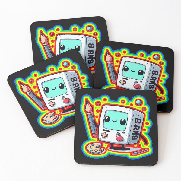 Item preview, BMO rainbow kawaii designed and sold by Ren-Zou.