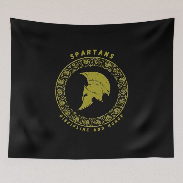 Item preview, Spartans - discipline and honor designed and sold by Miki  Design.