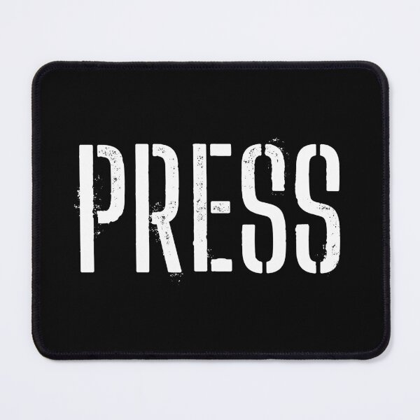 Item preview, Press Reporter Journalist Photographer Correspondent Gear White designed and sold by Geek Updated.