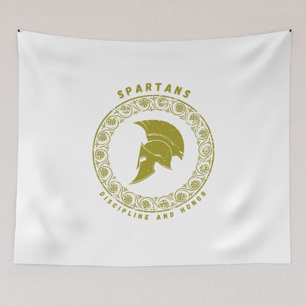 Item preview, Spartans - discipline and honor designed and sold by Miki  Design.